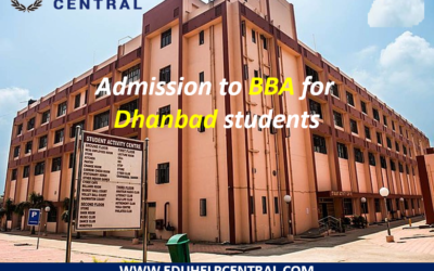 Admission to BBA for Dhanbad students