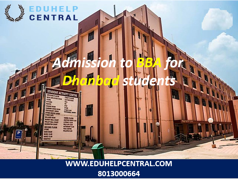 Admission to BBA for Dhanbad students
