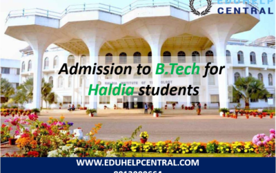 Admission to BTech for Haldia Students