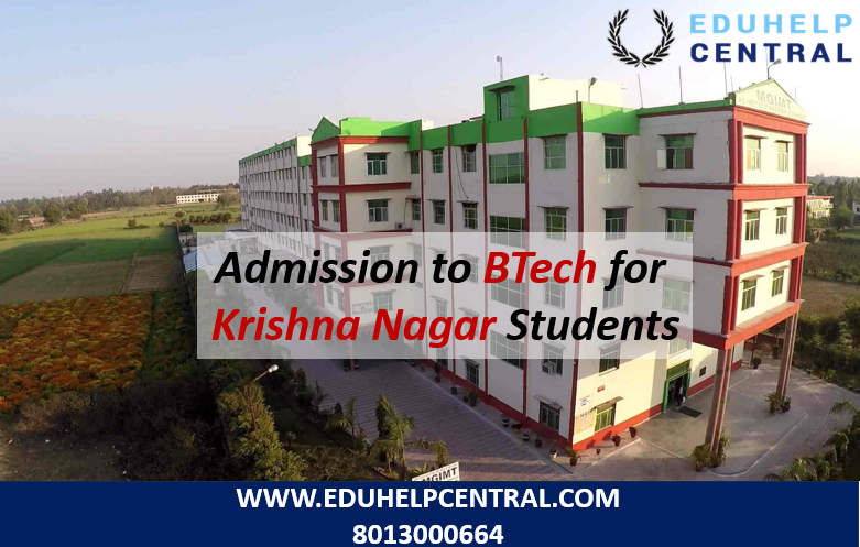 Admission to BTech for KrishnaNagar students