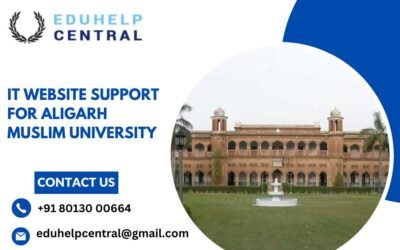 IT website support for Aligarh Muslim University