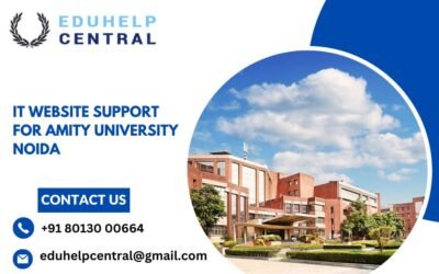 IT website support for Amity University Noida