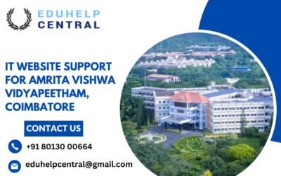 IT website support for Amrita Vishwa Vidyapeetham Coimbatore