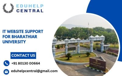 IT website support for Bharathiar University