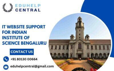 IT website support for Indian Institute of Science Bengaluru