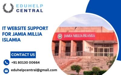 IT website support for Jamia Millia Islamia