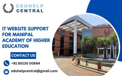 IT website support for MAHE