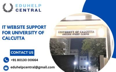 IT website support for University of Calcutta