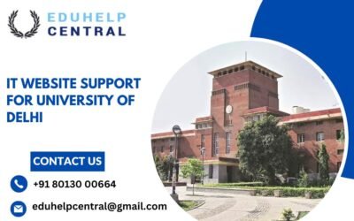 IT website support for University of Delhi