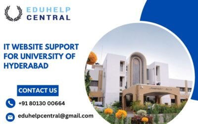 IT website support for University of Hyderabad