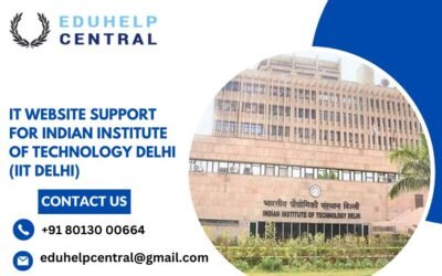 IT website support for IIT Delhi