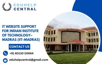 IT website support for IIT–Madras