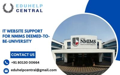 IT website support for NMIMS Deemed-to-be-University