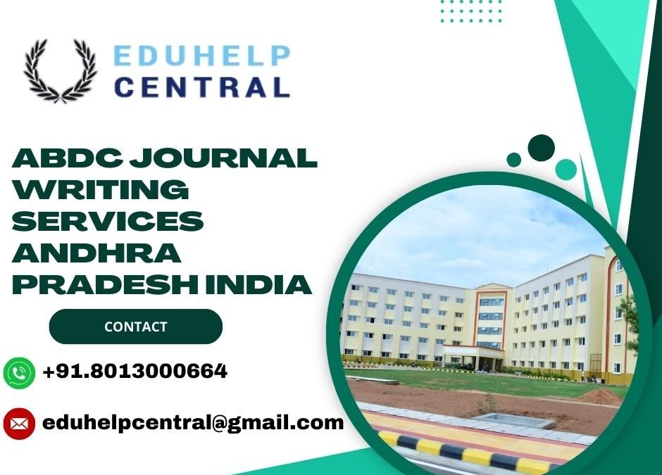 ABDC journal writing services Andhra Pradesh India