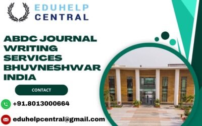 ABDC journal writing services Bhuvneshwar India