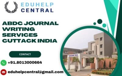 ABDC journal writing services Cuttack India