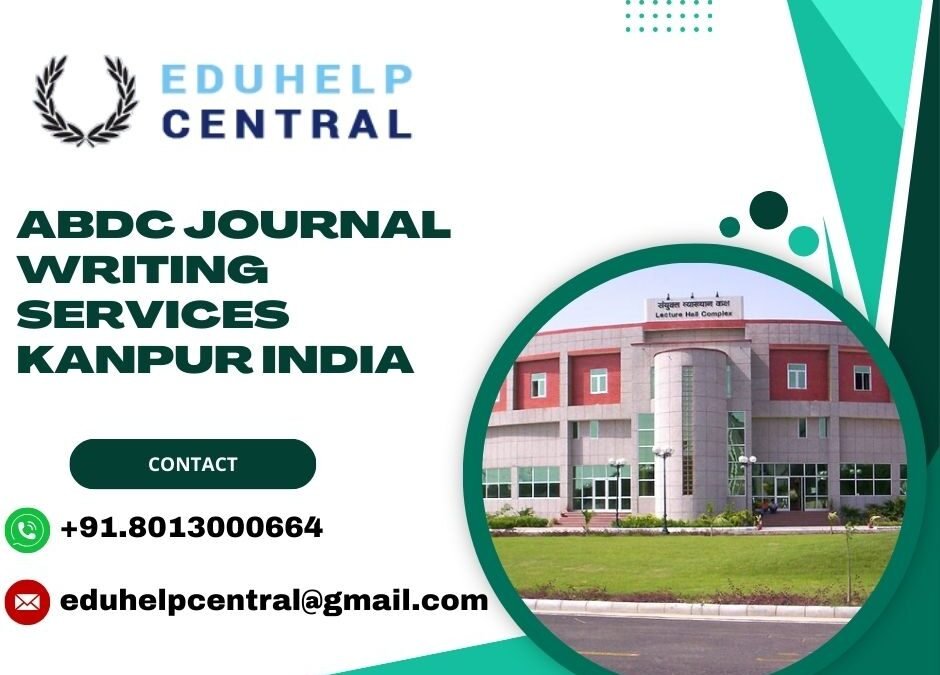 ABDC journal writing services Kanpur India