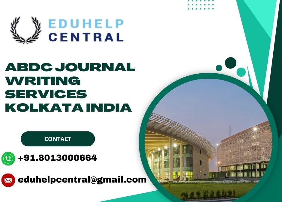 ABDC journal writing services Kolkata India