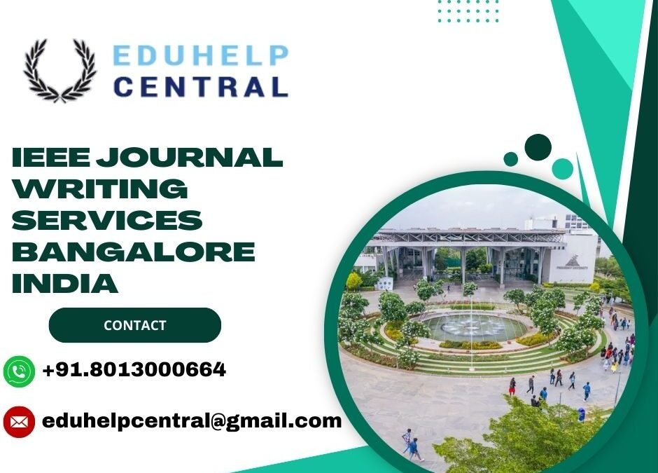 IEEE journal writing services Bangalore India
