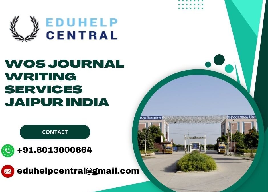 WOS journal writing services Jaipur India