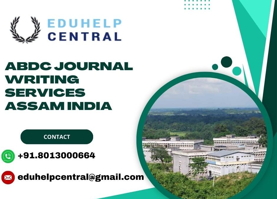 ABDC journal writing services Assam India