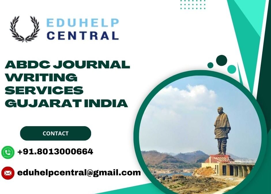 ABDC journal writing services Gujarat India