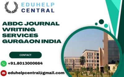 ABDC journal writing services Gurgaon India
