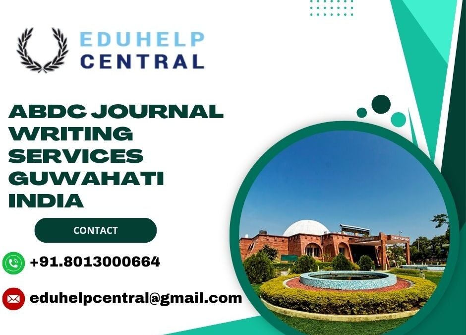 ABDC journal writing services Guwahati India