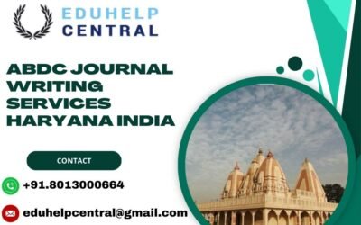ABDC journal writing services Haryana India