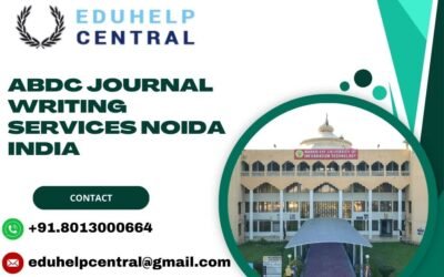 ABDC journal writing services Noida India