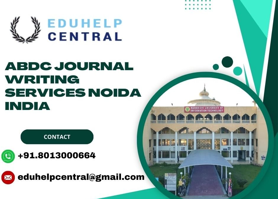 ABDC journal writing services Noida India