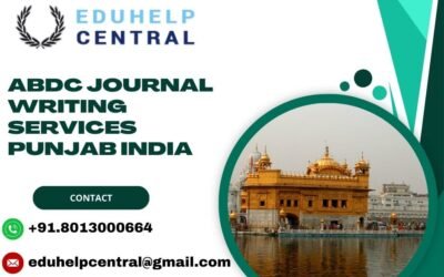 ABDC journal writing services Punjab India