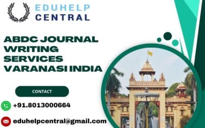ABDC journal writing services Varanasi India