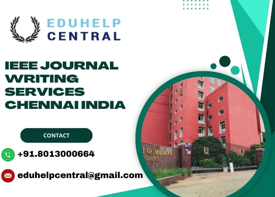 IEEE journal writing services Chennai India