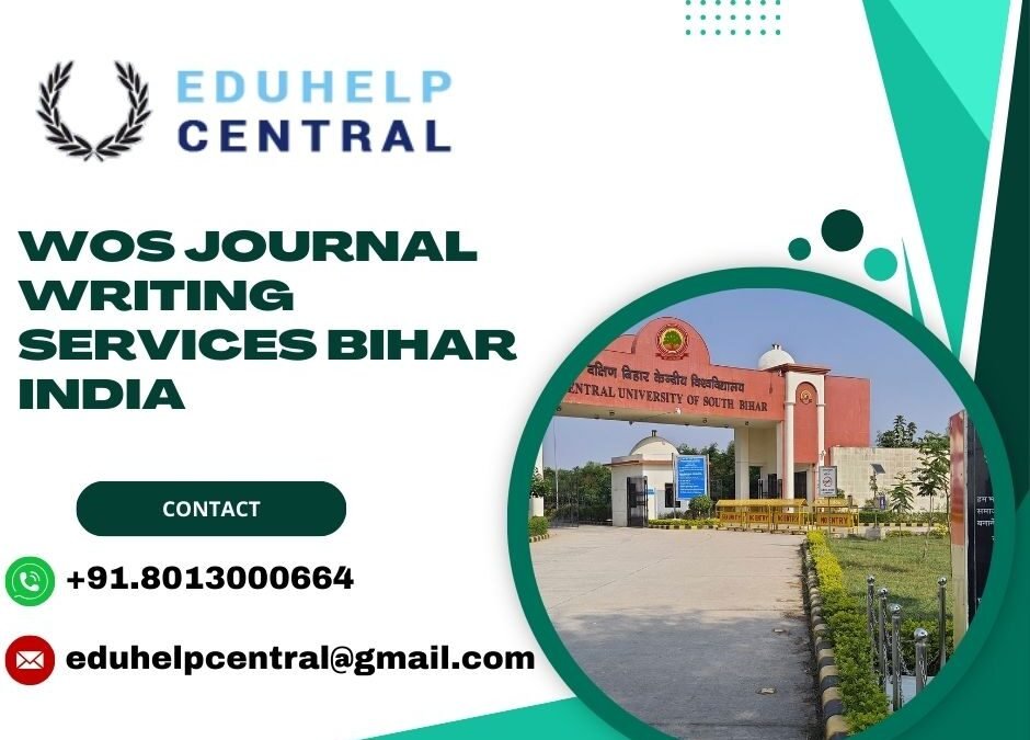 WOS journal writing services Bihar India