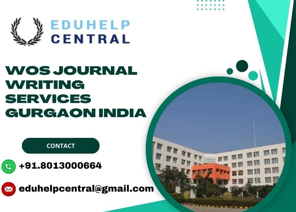 WOS journal writing services Gurgaon India