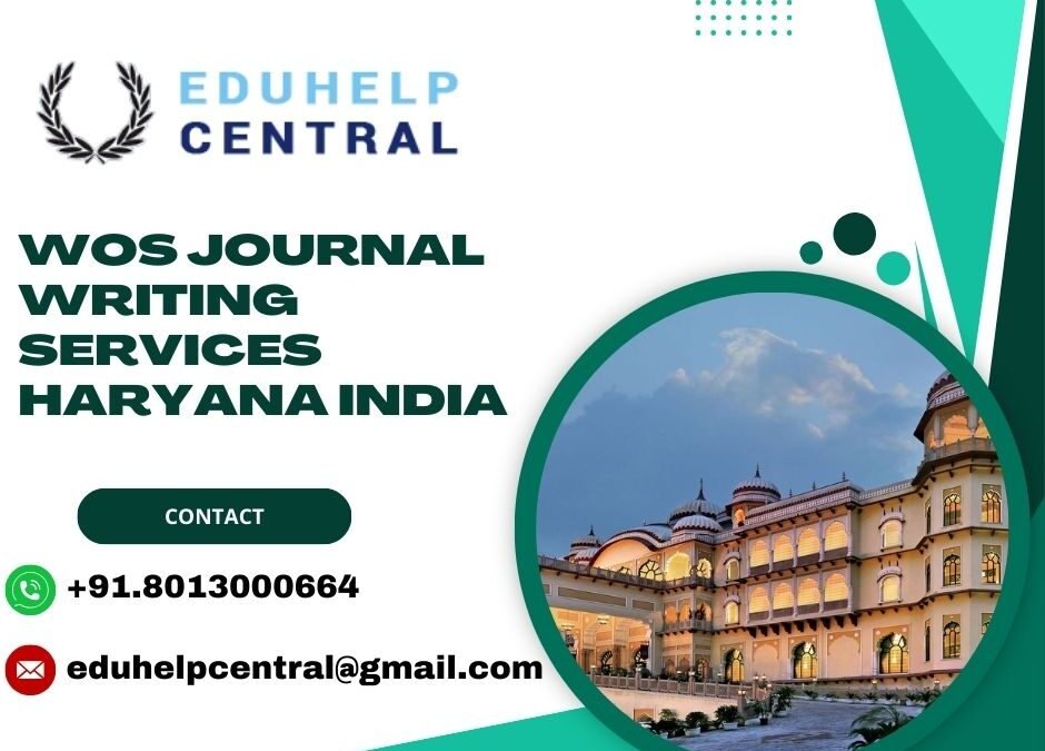 WOS journal writing services Haryana India