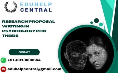 Research proposal writing in Psychology PhD Thesis