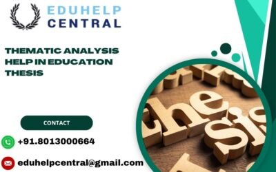 Thematic analysis help in Education thesis