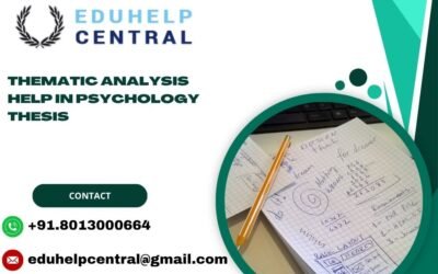 Thematic analysis help in Psychology thesis
