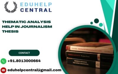 Thematic analysis help in journalism thesis