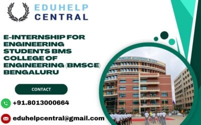 e-internship for engineering students BMS College of Engineering (BMSCE) Bengaluru