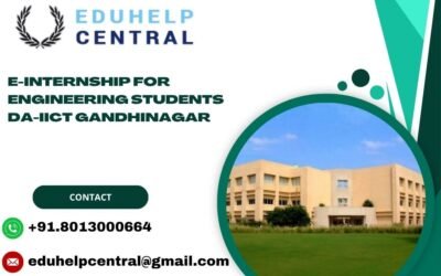 e-internship for engineering students DA-IICT Gandhinagar