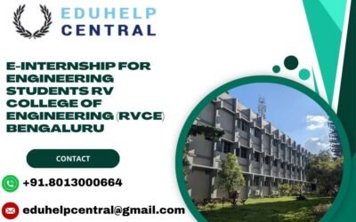 e-internship for engineering students RV College of Engineering (RVCE) Bengaluru