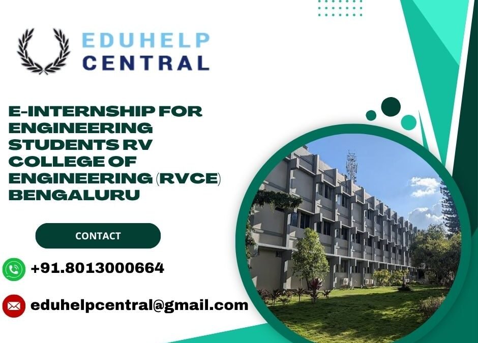 e-internship for engineering students RV College of Engineering (RVCE) Bengaluru