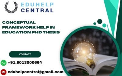 Conceptual framework help in Education PhD Thesis
