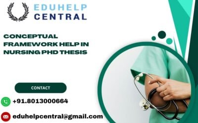 Conceptual framework help in Nursing PhD Thesis