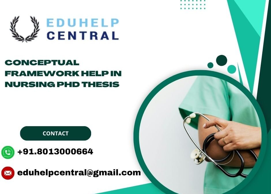 Conceptual framework help in Nursing PhD Thesis