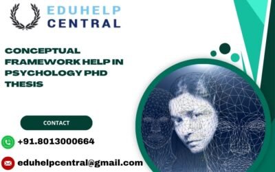 Conceptual framework help in Psychology PhD Thesis
