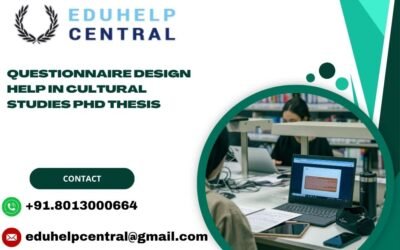 Questionnaire design help in Cultural studies PhD thesis